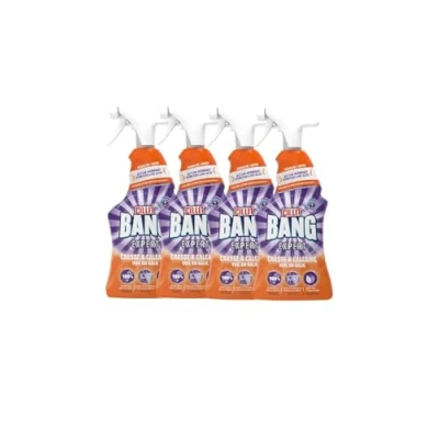 Image de Cillit Bang Pistolet Nettoyant Surpuissant Crasse et Calcaire 750ml (Lot de 4)