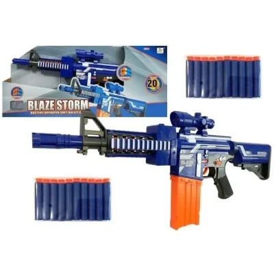Image de Mitrailleuse jouet flèches en mousse NERF 20