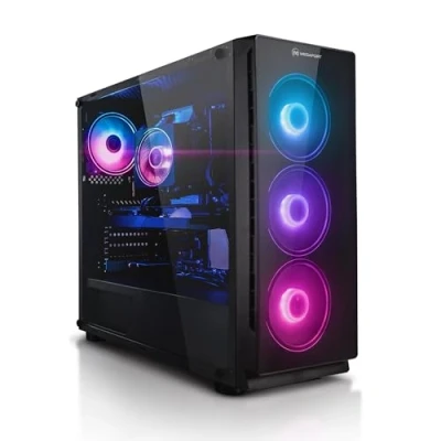 Image de Aurum PC Gamer fixe AMD Ryzen 7 5700X GeForce RTX 4060Ti 8Go 32Go DDR4 1000Go M.2 SSD Windows 11 412 FR