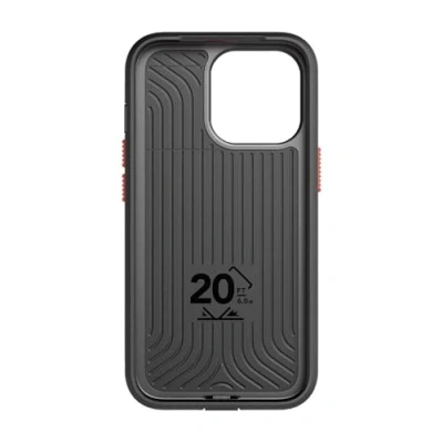 Image de tech21 T21 9202 Evo Max pour iPhone 13 Pro Coque de téléphone Ultra protectrice et Robuste avec Protection Multi Chute 6,1 m, Gris foncé