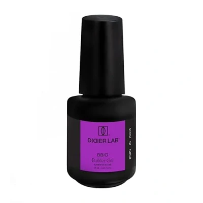 Image de DIDIER LAB BBIO Gel Construction Ongle UV en Flacon Magenta Glass Formule Propre sans HEMA ni TPO de Autonivelant LED pour Renforcer les Ongles 15 ml
