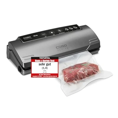 Image de Caso VC 10 Plus Edition incl. grand set d&#039;accessoires, soudure de 30 cm, force vide variable, pompe à 9 L/min, gris, argent, pack 1