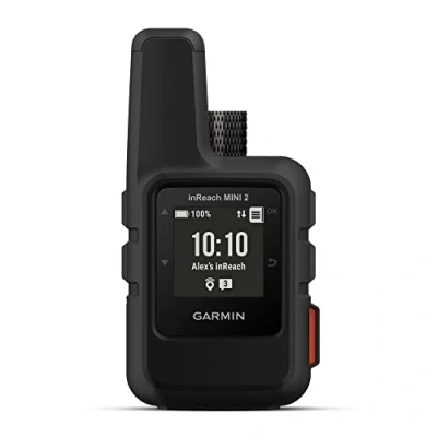 Image de Garmin inReach Mini 2 Communicateur Satellite Portable léger et Compact pour randonnée, Noir