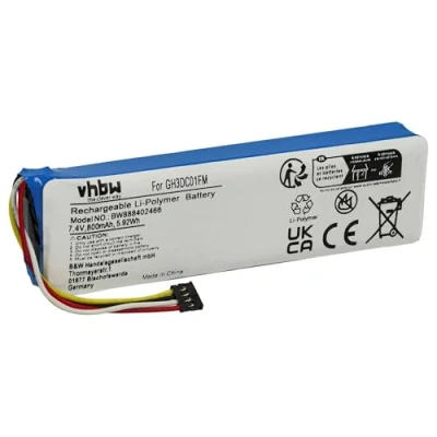 Image de vhbw Batterie compatible avec Xiaomi Fimi Palm caméra vidéo caméscope (800mAh, 7,4V, Li polymère)