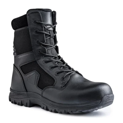 Image de T.O.E. Design Mixte Chaussures Sécu One 8&quot; Noir Botte Tactique et Militaire, 41 EU