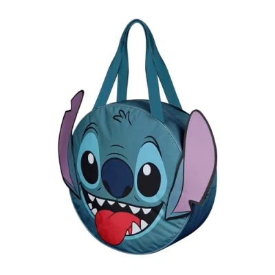 Image de Karactermania Disney LILO AND Stitch FACE Jumbo Beach Sac à main pour enfants, Taille: One Size, Azul