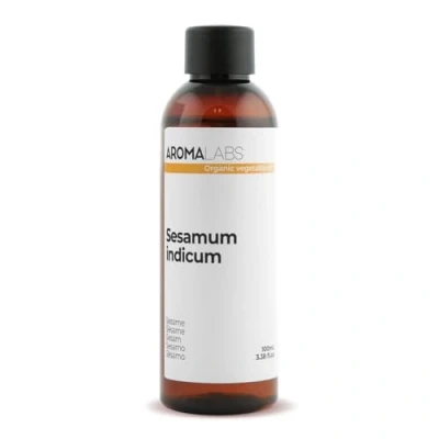Image de BIO Huile végétale SÉSAME 100mL 100% Pure, Naturelle, Pressée à froid et Certifiée AB AROMA LABS (Marque Française)