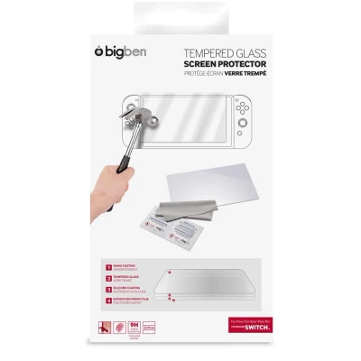 Image de Bigben Interactive SWITCHTEMPGLASS accessoire de console jeux Protecteur d&#039;écran Neuf