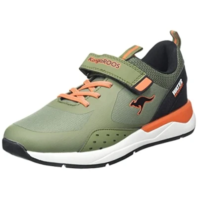 Image de KangaROOS Mixte KD dips EV Basket, Flamme Olive, 40 EU