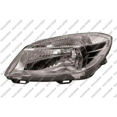 Image de PRASCO SK3254814 Phares gauche H4 avec commande pour correcteur de site projecteur SKODA: Fabia 2, Roomster, 2