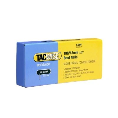 Image de Tacwise 0393 Clous de Finition Type 18G/ 13 mm 5000 Unités, Argent