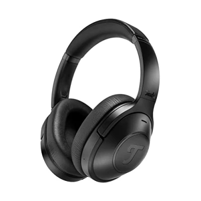 Image de Teufel Real Blue NC Casque Audio HD à Reduction de Bruit sans Fil Bluetooth, 55h d&#039;autonomie, Noir