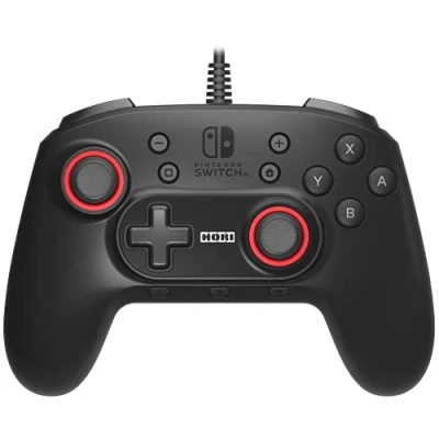 Image de HORI Nintendo Switch HORIPAD Plus+ Wired Controller for first person shooters, battle royales and more Officially Licensed by