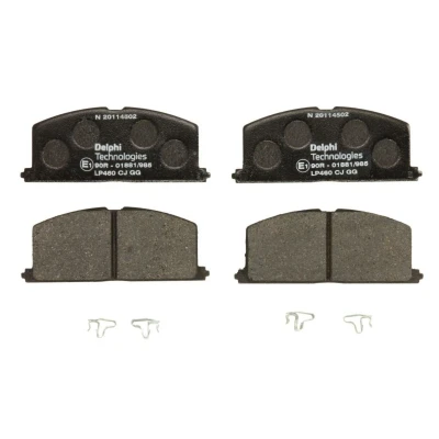 Image de Kit de plaquettes frein, frein à disque DELPHI LP460, Avant