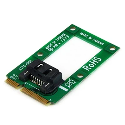 Image de StarTech.com Adaptateur mSATA vers DD / SSD SATA 2,5&quot; ou 3,5&quot; Carte Convertisseur Mini à pour (MSAT2SAT3)