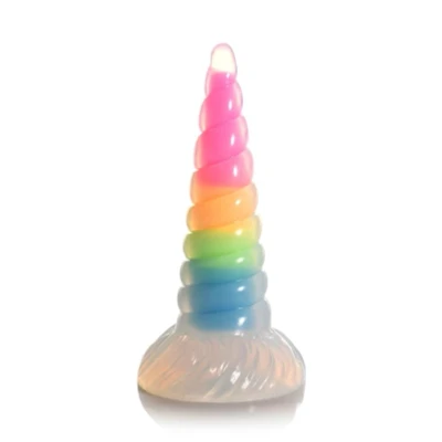 Image de Xr Brands Gode en Silicone Luminescent Arc ciel