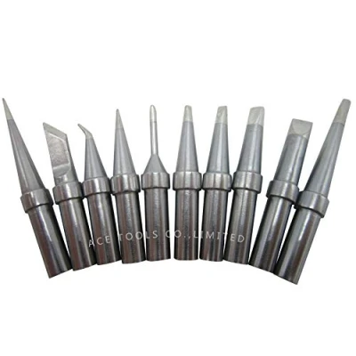 Image de Lot de 10 pointes soudure rechange pour WES51 WES50 WESD51 WE1010NA W1010 WE1010EU WTL1000S 0 WECP 20 PES51 PES50 LR21 LR20 60 W 50