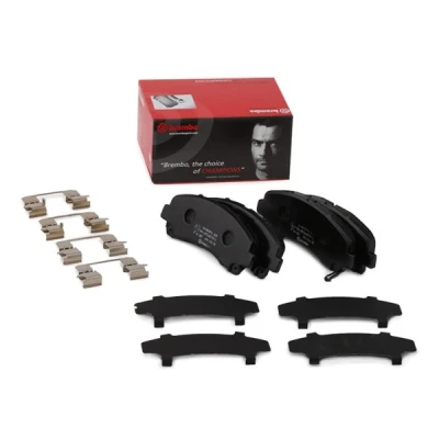 Image de BREMBO P 34 007 Jeu de plaquettes frein avec indicateur d&#039;usure accessoires ISUZU: D Max 1 Pickup, II Pick up,