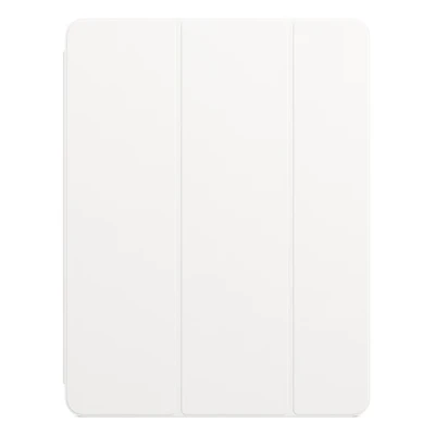 Image de Coque Apple iPad Pro 12.9 (2018) Smart Folio portefeuille White Similicuir Housse de tablette