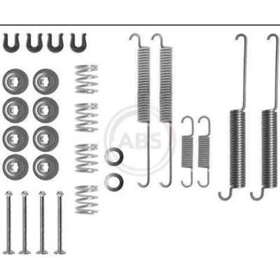Image de A.B.S. 0787Q Kit d&#039;accessoires, mâchoire de frein MITSUBISHI: L200 III Pick up, / Triton IV up