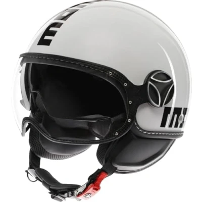 Image de MOMO DESIGN 21184A8006 006 L Casques jet blanc, noir ECE 22.06