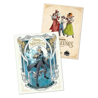 Image de Le Paris des Merveilles vol. 01 + jeu de rôle édition limitée Les enchantements d&#039;Ambremer 1/2 (BD)