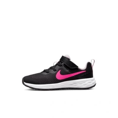 Image de NIKE Performance Revolution 6 (TDV) Chaussures de running neutres pour enfants, Taille: 18.5, Black/hyper pink/pink foam