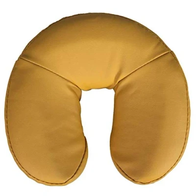 Image de Zen Coussin Tables de Massage Tetiere Table en Mousse Douce recouverte Similicuir pour d&#039;esthétique, thérapie et Soins Jaune