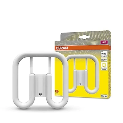 Image de OSRAM DULUX LED SQ16 EM, GR8, 7W, 720LM, 3000K, remplacement de pour les lampes fluorescentes compactes conventionnelles avec 2 broches GR8 PLUG AND BASE, SERRIEUX VIE EXTRÊMEMENT LE SERVICE
