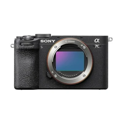 Image de Sony Alpha 7C II, Appareil Photo Plein Format Hybride Compact à Objectif Interchangeable (33 mégapixels, Mise au Point AF en Temps réel, 10 IPS, vidéo 4K 60p, écran Tactile orientable), Noir