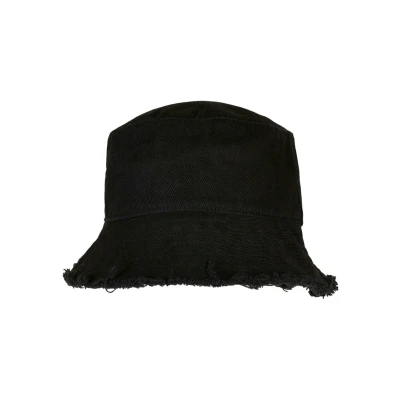 Image de Flexfit OPEN EDGE Bucket Chapeau, Homme, Taille: One Size, Black