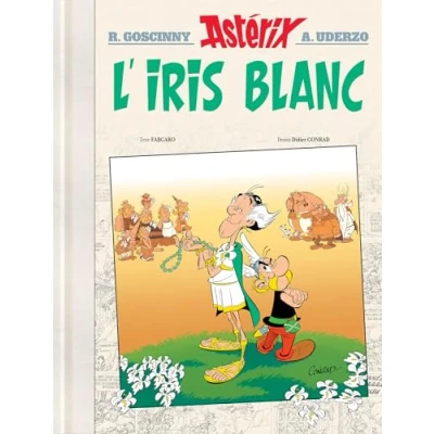 Image de ASTERIX Tome 40 Edition Luxe L&#039;Iris blanc (BD)