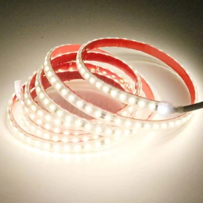 Image de pcning Adhesif Bande Lumineuse a led AC 220V 230V IP67 Etanche, SMD 28350 120led / m Ruban de 3M, 3 Meters Bandeau 4000K Blanc (3, Blanc)