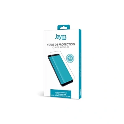 Image de JAYM Verre de Protection Premium pour Xiaomi Redmi Note 10 Pro / Max Plat 2.5D Renforcé 9H Ultra Résistant Qualité supérieure Asahi Neuf