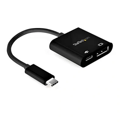 Image de StarTech.com CDP2DP14UCPB Adaptateur Graphique USB 7680 x 4320 Pixels Noir