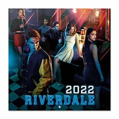 Image de Grupo Erik Calendrier 2022 Riverdale 12 Mois Mural, De Janvier à Décembre 30 x 60 cm, 6 langues, 1 Poster Inclus, Certifié FSC
