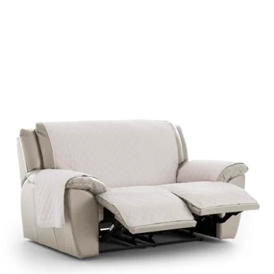 Image de EYSA Bianco Housse de canapé antidérapant 2X2 Relax Pratique C/01