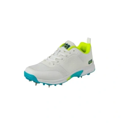 Image de Gunn &amp; Moore Mixte Aion Chaussure de Cricket, Blanc, Fluo, Jaune, Bleu, 40.5 EU