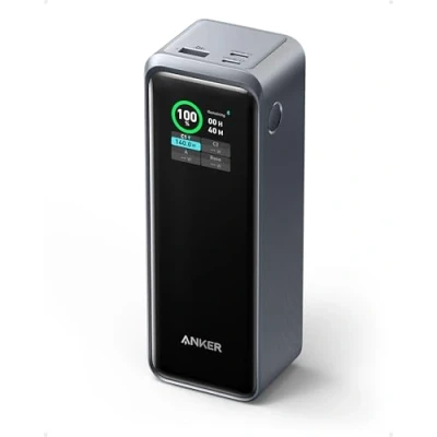 Image de Anker Prime Chargeur Rapide Batterie Externe 27.650Mah Noir