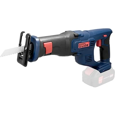 Image de Güde scie sabre universelle sans fil USS 18 0 (18 V, profondeur de coupe max. bois/acier 115/10 mm, démarrage progressif &amp; arrêt rapide, système changement rapide la lame, lame à bois et