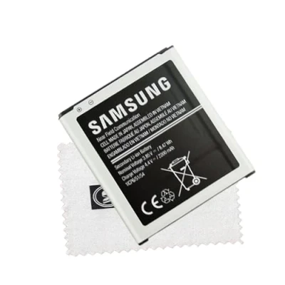 Image de Batterie pour d&#039;origine Samsung BG388BBE Li ION G388F Galaxy Xcover 3 avec Chiffon de Nettoyage Shlok