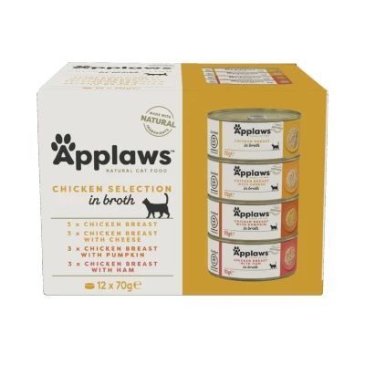 Image de 12 g Applaws nourriture humide multipack Sélection de Poulet x