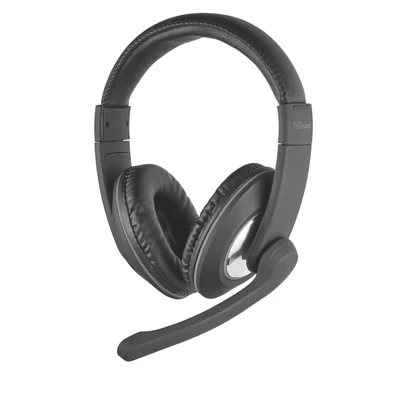 Image de Micro casque trust filaire circum aural avec commande volume reno