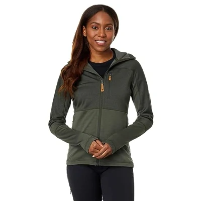 Image de Fjallraven Abisko Trail Fleece W Veste Femme, Vert (Deep Forest), L