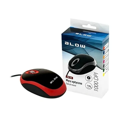 Image de BLOW Souris optique pour ordinateur USB MP 20 rouge