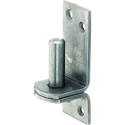 Image de Alberts 318215 Gond sur platine dans les modèles avec crochet DI ou DII acier inoxydable cote axe Ø13 mm 100 x 35