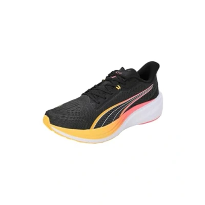 Image de PUMA Mixte Darter Pro Road Running Shoe, Black Sun Stream, 37.5 EU