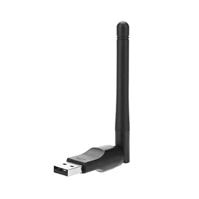 Image de Diyeeni 2,4GHz WiFi Adapter 150Mbit/s avec 2dBi Antenna, USB WLAN Stick, Portable Récepteur pour Desktop/PC, Conpatible Windows/Mac