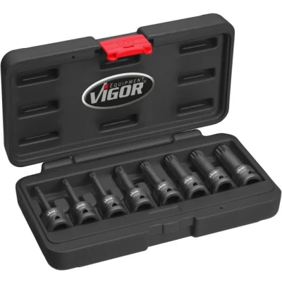 Image de VIGOR V7018 Coffret de douilles à choc