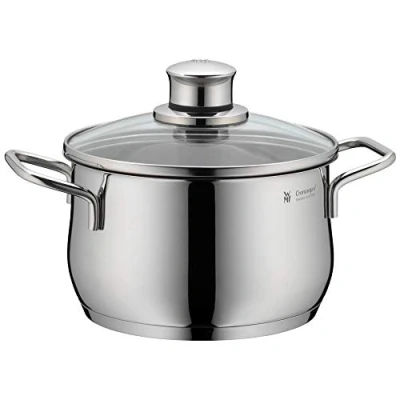 Image de WMF Diadem Plus Faitout haut avec couvercle Acier inoxydable 18/10 16 cm